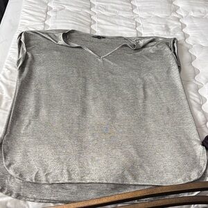 George Charcoal Heather V-Neck Tee